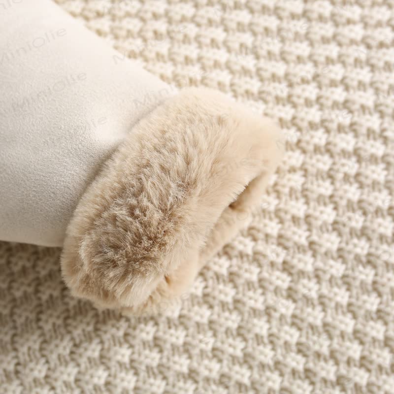 Baby Dachshund Cartoon Embroidered Fleece Romper - image 9