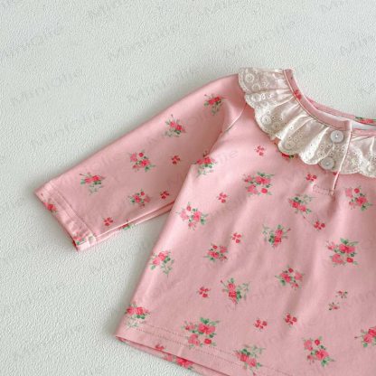 Baby Girl Flower 2-piece Lace Set - image 6