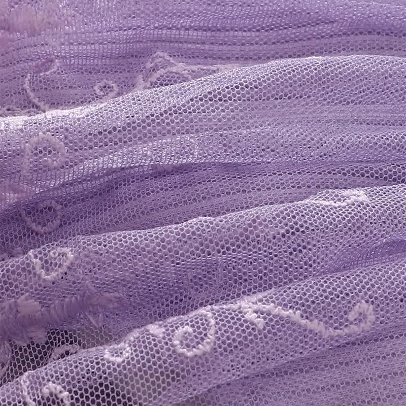 Baby Girl Bow Flower Flying Sleeves Lace Romper Dress - image 17