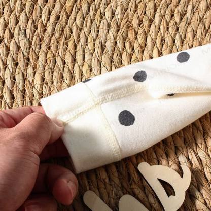 Baby Polka Dot Printed Newborn Romper - image 5