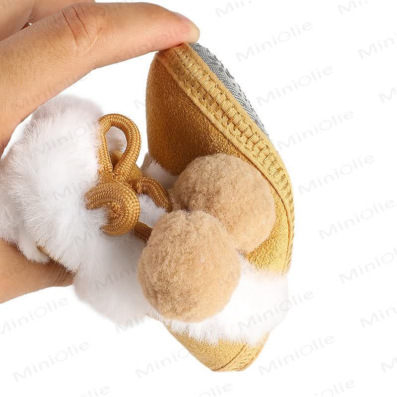 Baby Pompom Fleece Boots - image 29