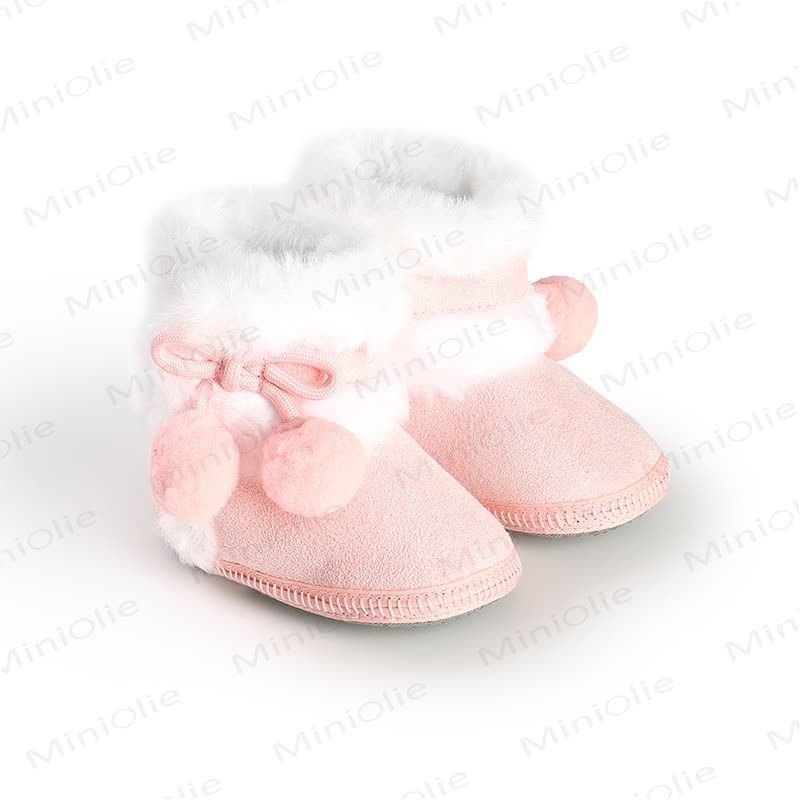 Baby Pompom Fleece Boots - image 21