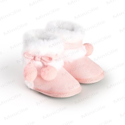 Baby Pompom Fleece Boots - image 21