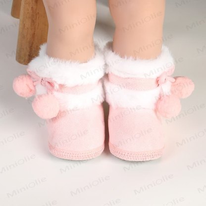 Baby Pompom Fleece Boots - image 23