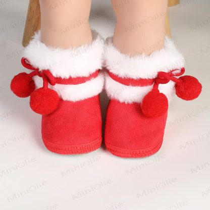 Baby Pompom Fleece Boots - image 14
