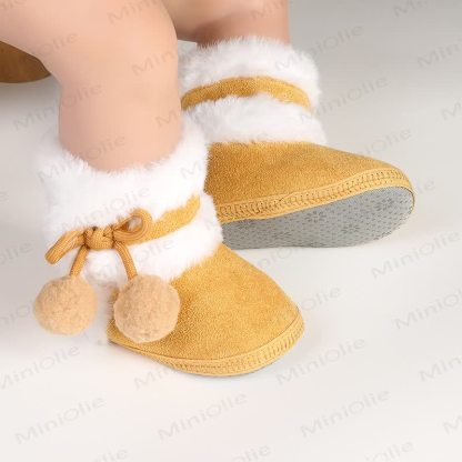 Baby Pompom Fleece Boots - image 35