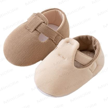 Baby Solid Color Prewalker Shoes - image 7