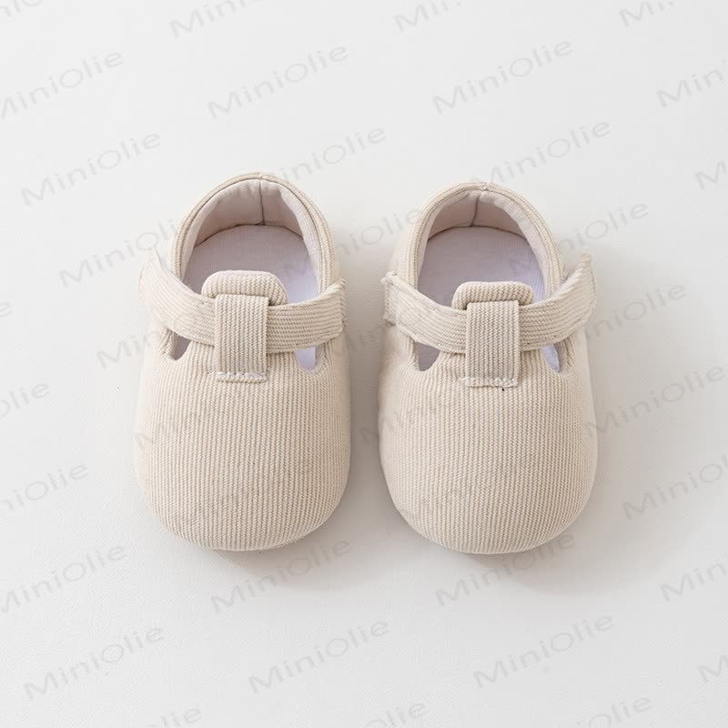 Baby Solid Color Prewalker Shoes - Beige - 7C - image 6