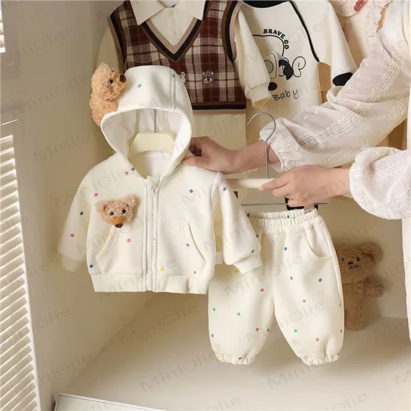 Baby Dot 3D Bear 2-piece Set - image 2