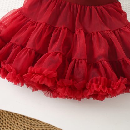 Toddler Girl Embroidered Love Knit Sweater Or Tutu Skirt - image 8
