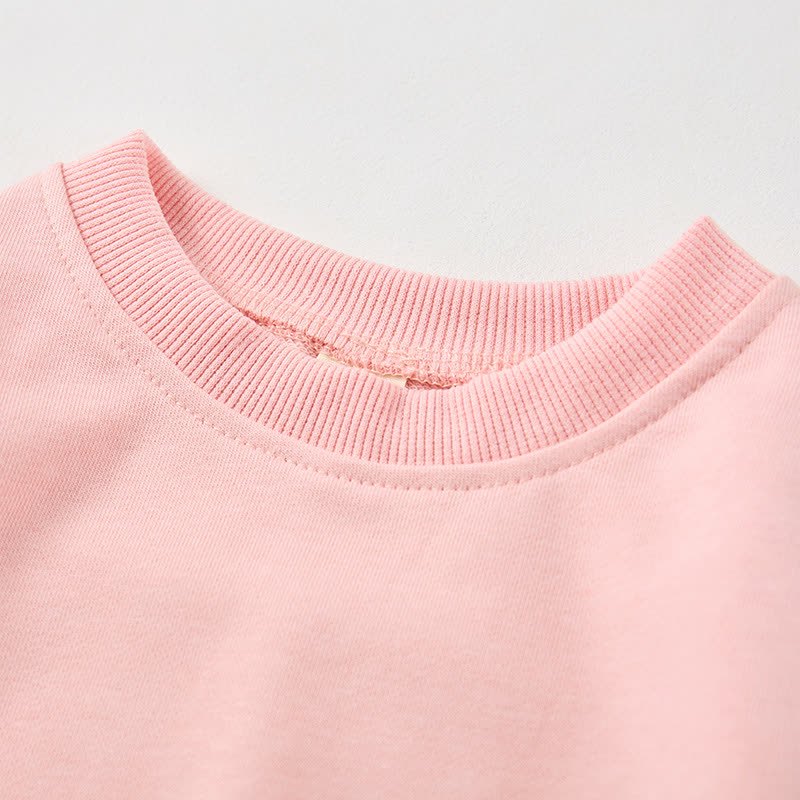 AIN'T NO GIGI LIKE THE ONE I GOT Baby Girl Heart Pink Sweatshirt - image 5