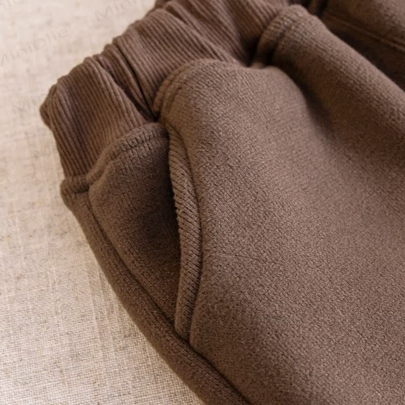 Hapi Yogurl Puppy Baby Toddler Boy Color Block Fleece Lined 2-piece Set - image 12