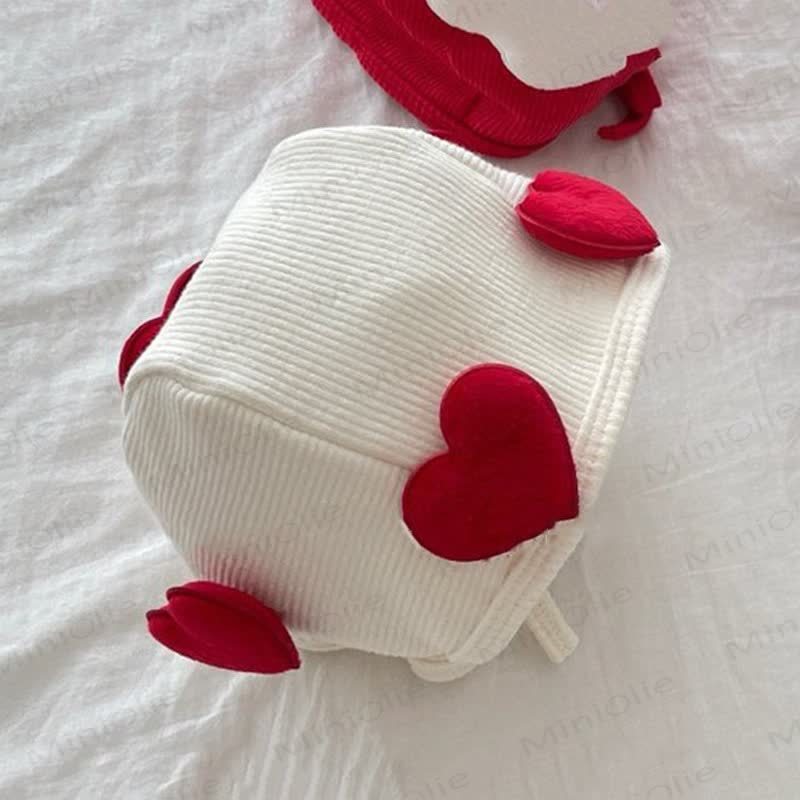 Baby Love/Stripe/Dot 2-piece Set - White Hat - 18-24M - image 4