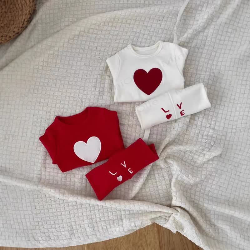 LOVE Baby Toddler Girl 2-piece Set - image 2