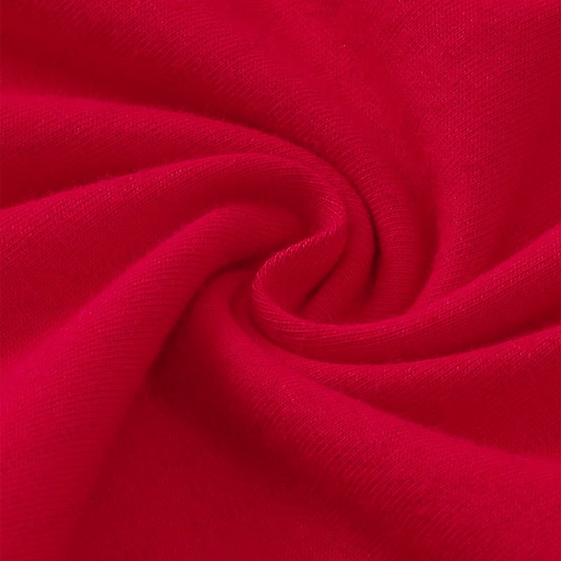 Baby Toddler Girl Bow Love Red Knit Dress  - image 8