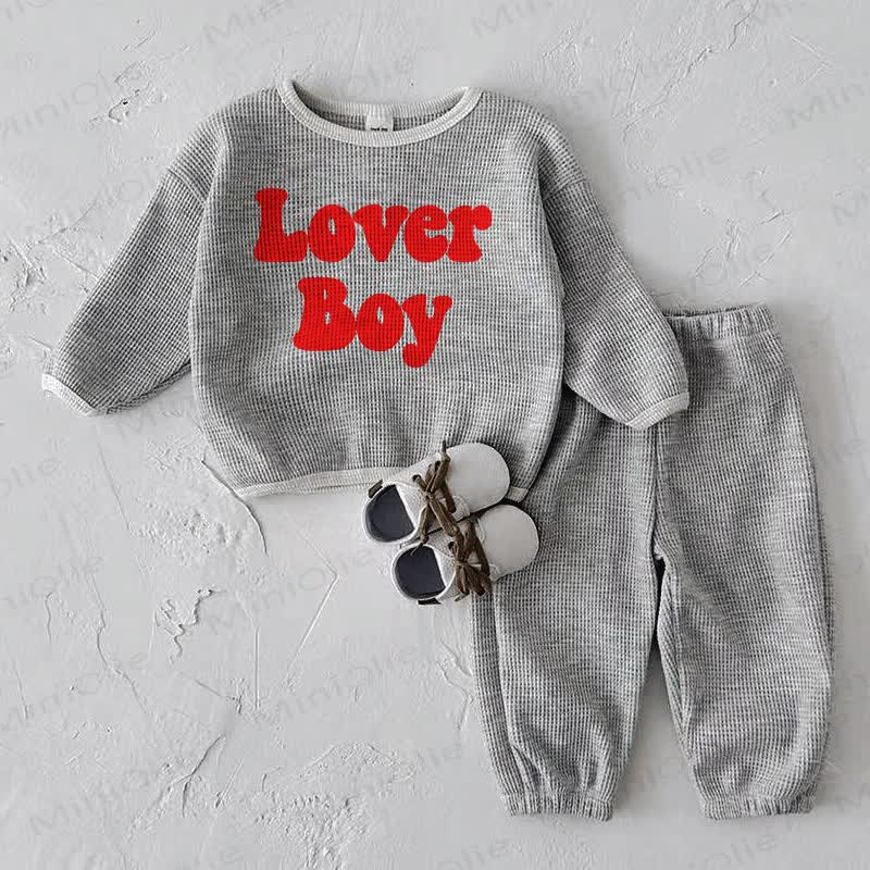 LOVER BOY Baby Grey 2-piece Set - Grey - 2-3T - image 1