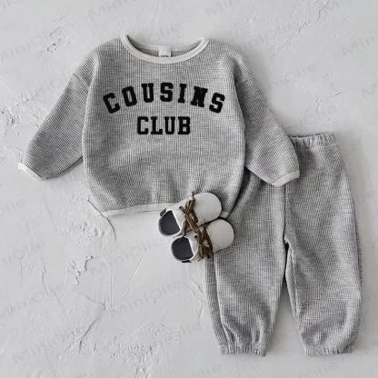 COUSINS CLUB Baby Grey 2-piece Set - Grey - 2-3T - image 1