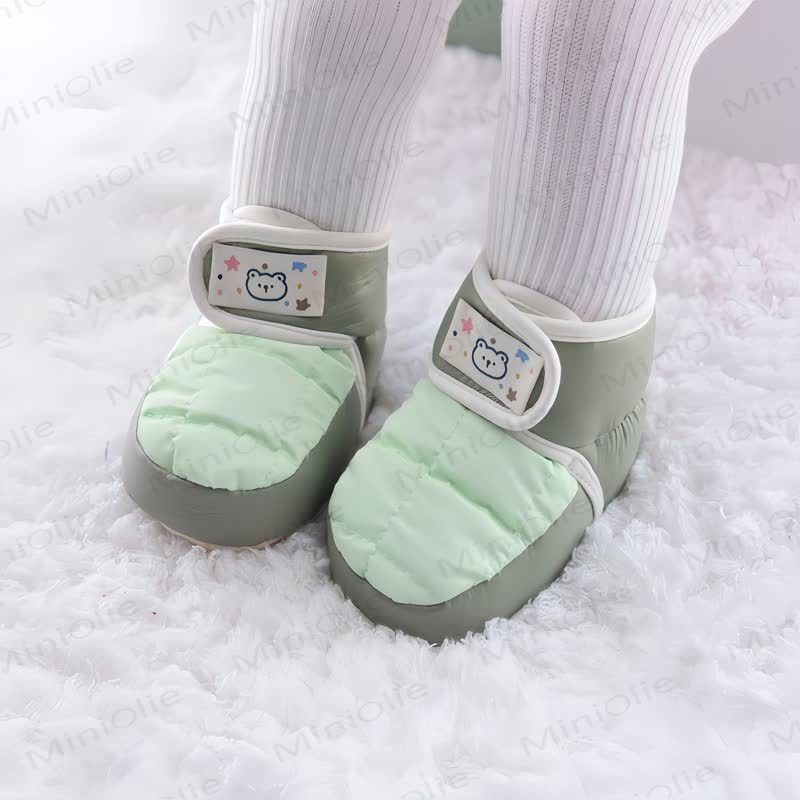 Baby Fleece Lined Bear Boots - image 2