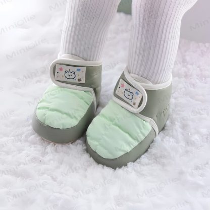 Baby Fleece Lined Bear Boots - image 2