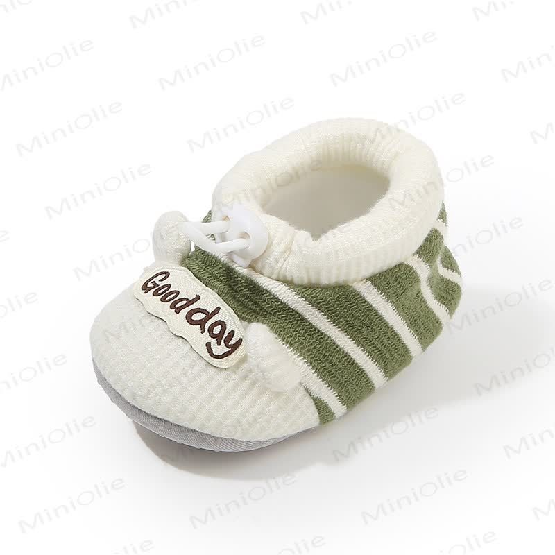 GOOD DAY Baby Striped Socks Shoes - image 8