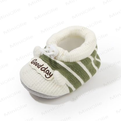 GOOD DAY Baby Striped Socks Shoes - image 8