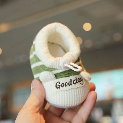 GOOD DAY Baby Striped Socks Shoes - image 5