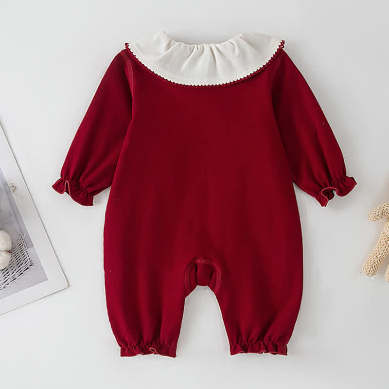 Baby Cartoon Mushroom Newborn Cute Romper - image 2