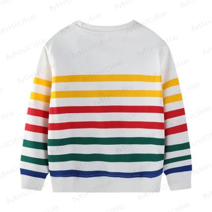 Toddler Boys Cute Cartoon Excavator Print Sweatshirt  - image 2