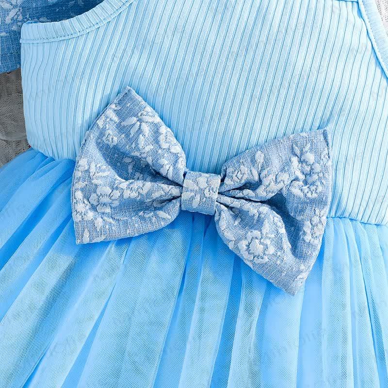 Baby Toddler Girl Love Bow Flower Dress - image 17