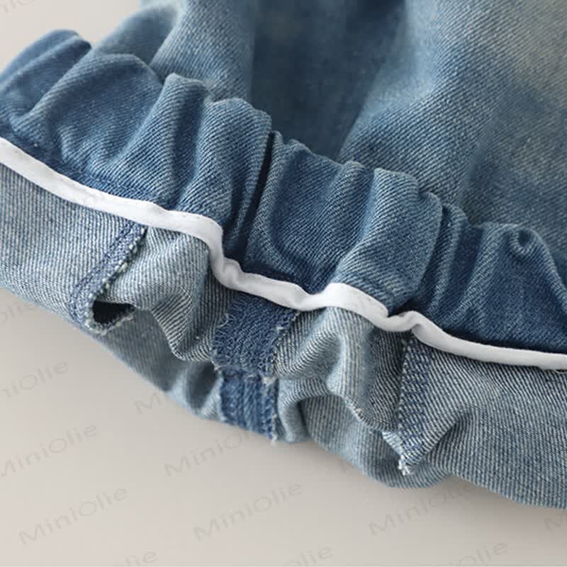 Baby Toddler Boy Dog Plaid Denim 2-piece Set - image 24