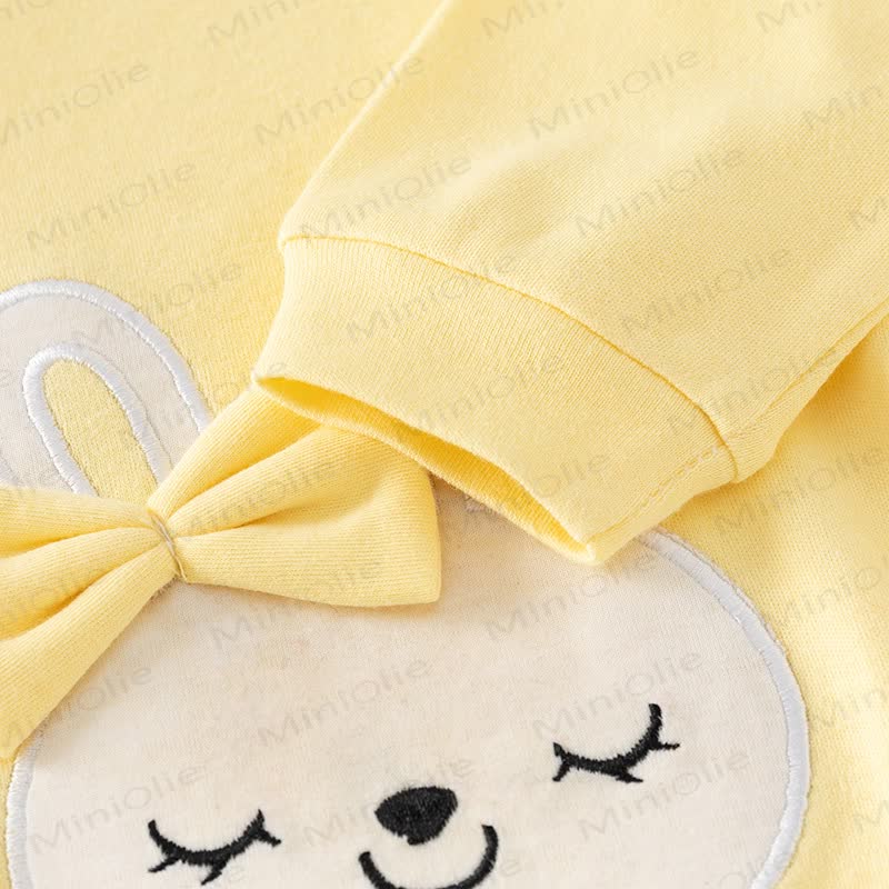 Baby Bunny Bow Romper - image 4