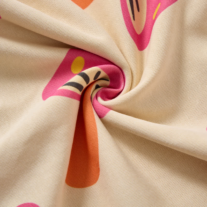 Baby Beige Pink Mushroom 2-piece Set - image 8