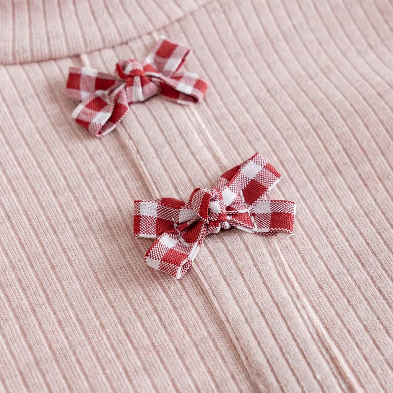 Toddler Girl Bow Lace Knit Top - image 7