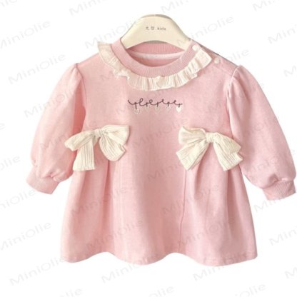 Baby Girl Love Bow Dress - image 5