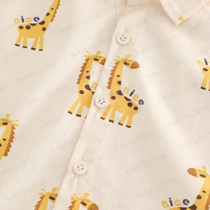 Baby Toddler Giraffe Love Knit 3-piece Set - image 14