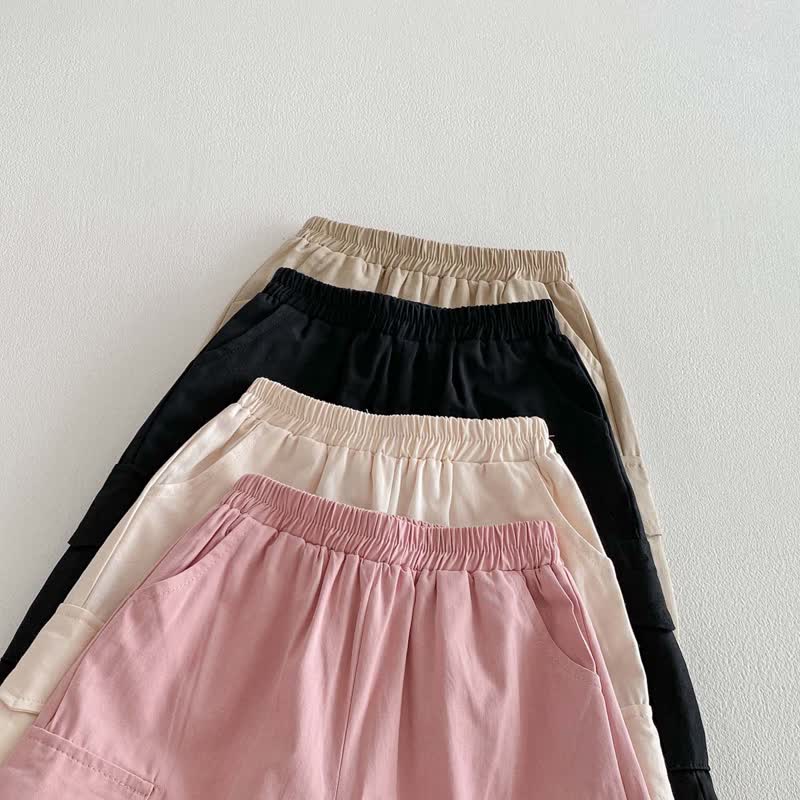 Baby Toddler Solid Color Worker Loose Pants - image 10