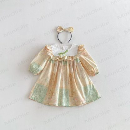 Toddler Kid Girl Flower Sweet Dress - image 4