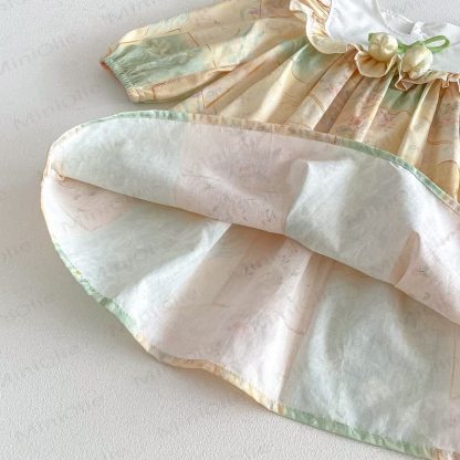 Toddler Kid Girl Flower Sweet Dress - image 9