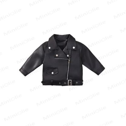 Toddler Girl Faux Leather Jacket - image 10