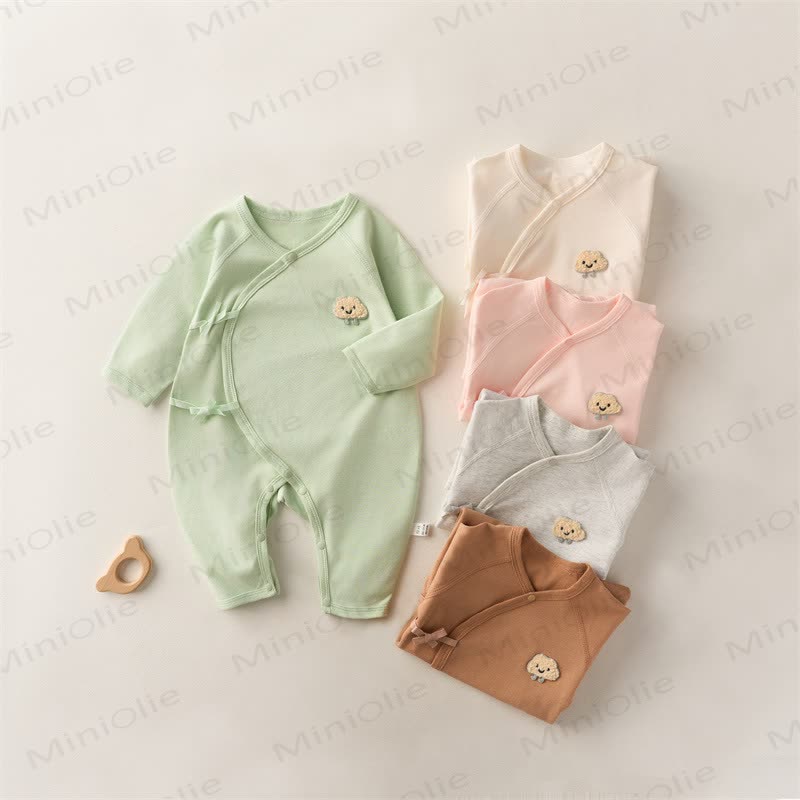 Baby Cloud Kimono All-cotton Romper - image 1