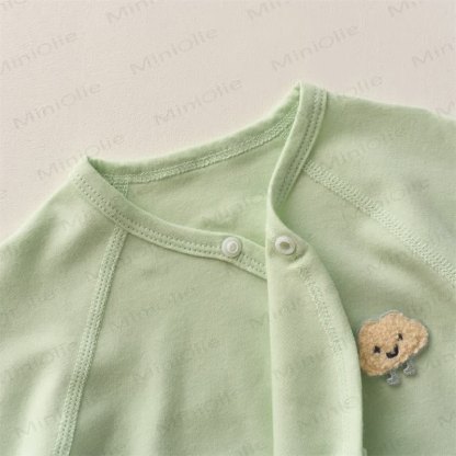 Baby Cloud Kimono All-cotton Romper - image 5