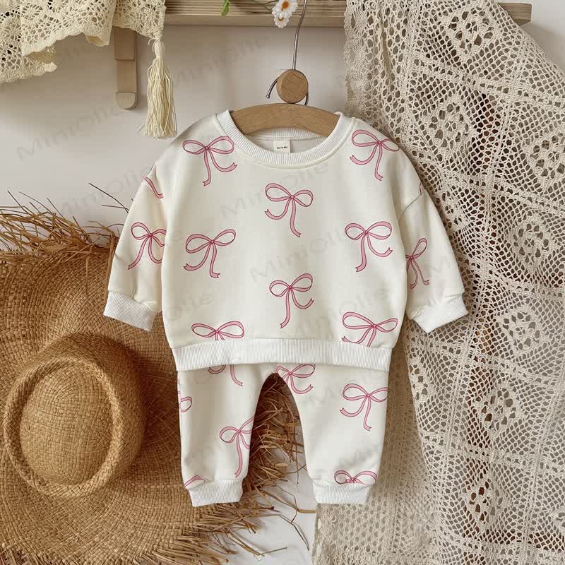 Baby Girl Bow 2-piece Set - image 5