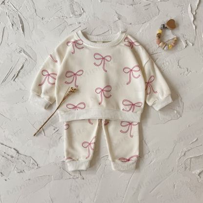 Baby Girl Bow 2-piece Set - image 7