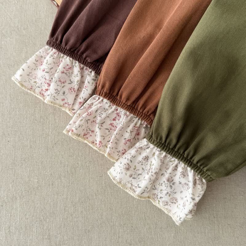 Baby Toddler Girl Lapel Floral Lace Dress - image 8