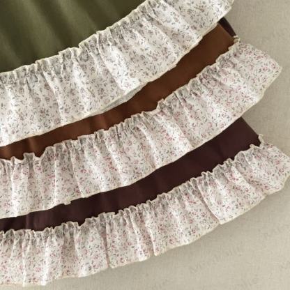 Baby Toddler Girl Lapel Floral Lace Dress - image 9