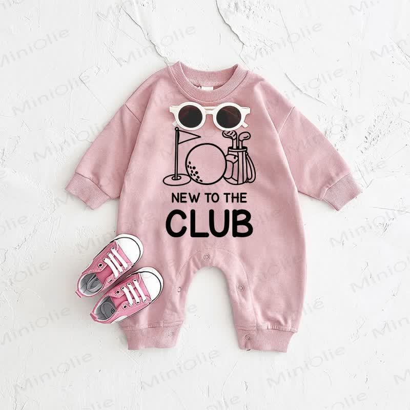 NEW TO THE CLUB Baby Pink Romper - Pink - 2-3T - image 1
