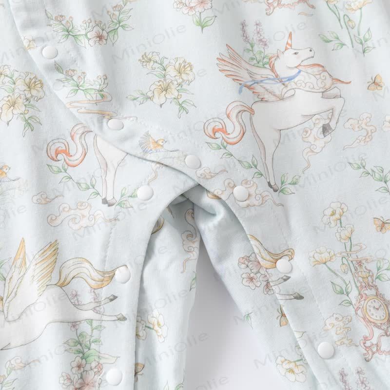 Baby Floral Animal Romper - image 5