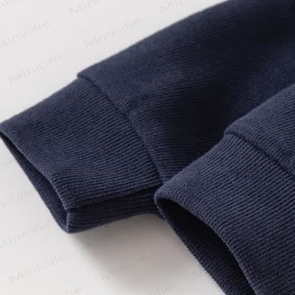 Kid Boy Fake 2pcs Bear Sweatshirt - image 7