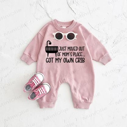 GOT MY OWN CRIB Baby Pink Romper - Pink - 2-3T - image 1