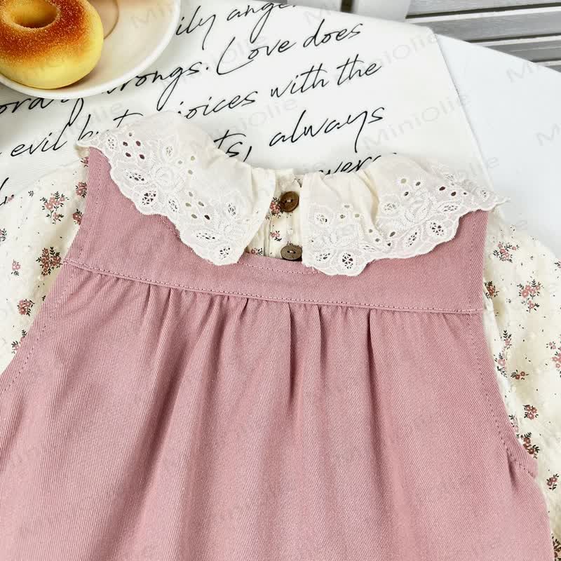 Baby Toddler Girl Flower Lace Top/Sleeveless Dress - image 13